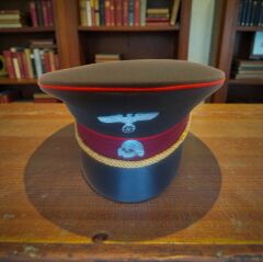 Haki Renk Ww2 Genel SS General Siperli Şapka (55-59 Numara)