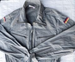 Alman Ordusu Apoletli Haki Tulum Unisex (XL Beden)