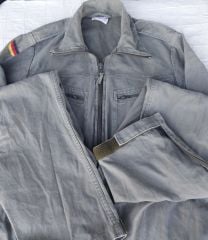 Alman Ordusu Apoletli Haki Tulum Unisex (XL Beden)