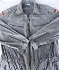Alman Ordusu Apoletli Haki Tulum Unisex (XL Beden)