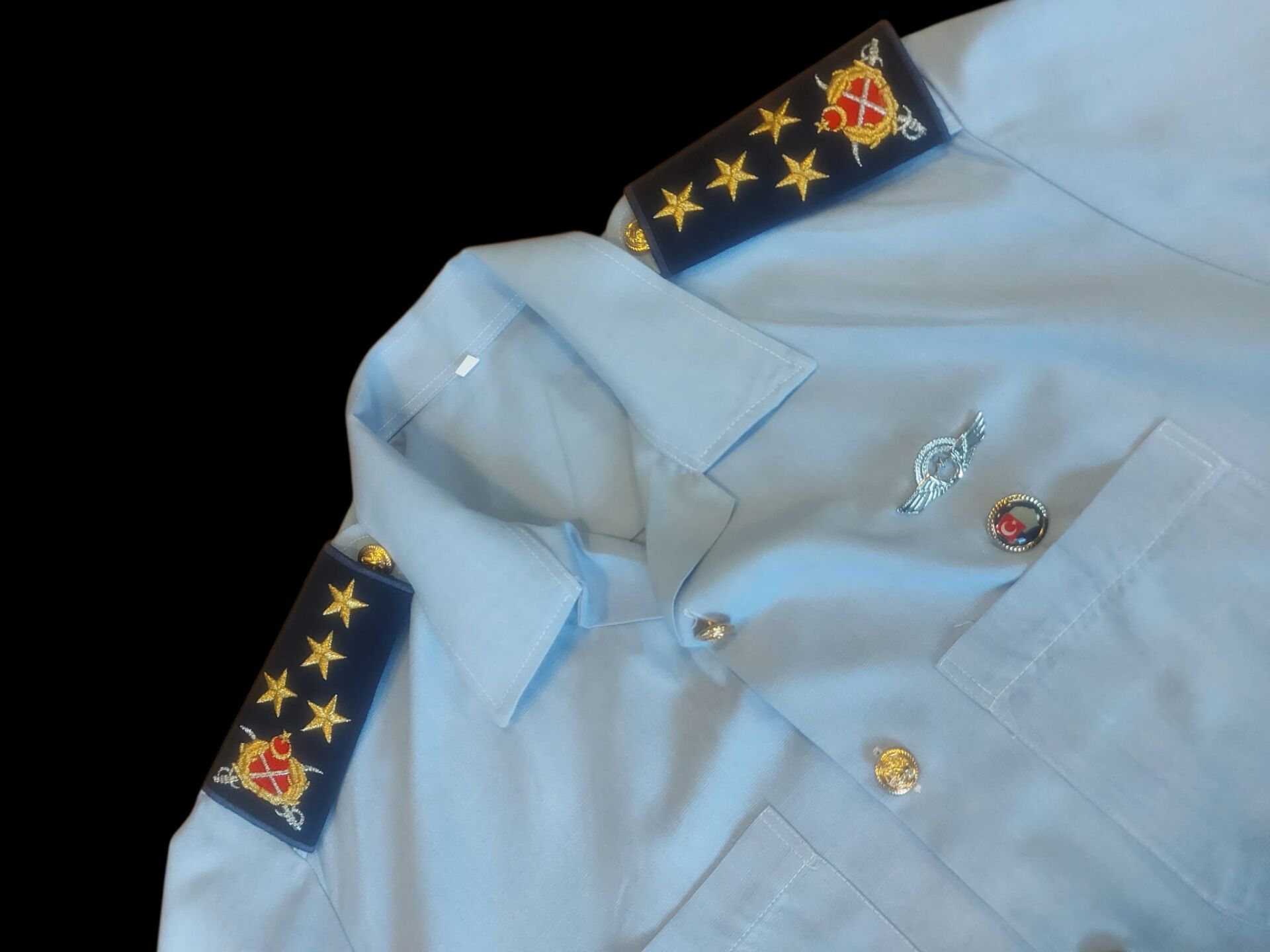 Hava Kuvvetleri Org. Harici Yazlık Gömlek (M Beden) Sıfır Ürün