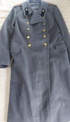 Sovyet Dönemi Müh. Alb. Kaput Unisex (XL Beden) Füme Renk