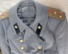 Sovyet Dönemi Müh. Alb. Kaput Unisex (XL Beden) Füme Renk