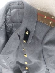 Sovyet Dönemi Müh. Alb. Kaput Unisex (XL Beden) Füme Renk