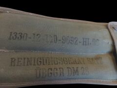 15x33x4 cm. Haki Renk Alman DM 28 Eğitim Tüfeği  Etkisiz Bomba Mühimmat Çantası