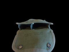 15x33x4 cm. Haki Renk Alman DM 28 Eğitim Tüfeği  Etkisiz Bomba Mühimmat Çantası