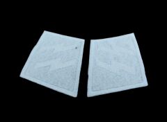 9x7 cm. Ww2 Alman SS Subay Nakış İspolet-1 (Çift Olarak)