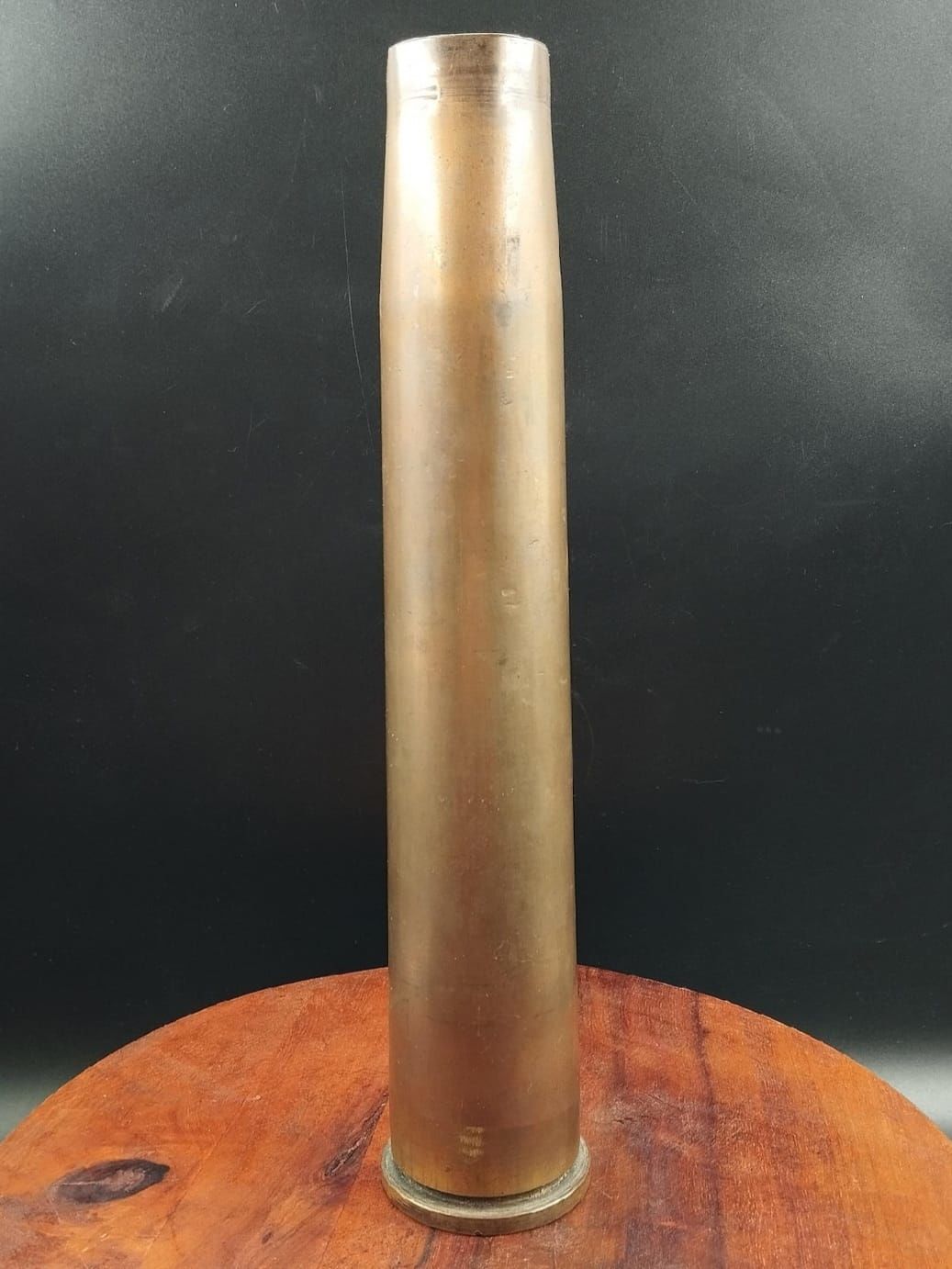 31 cm. Ww2 Dönemi Uçaksavar Pirinç Kovan