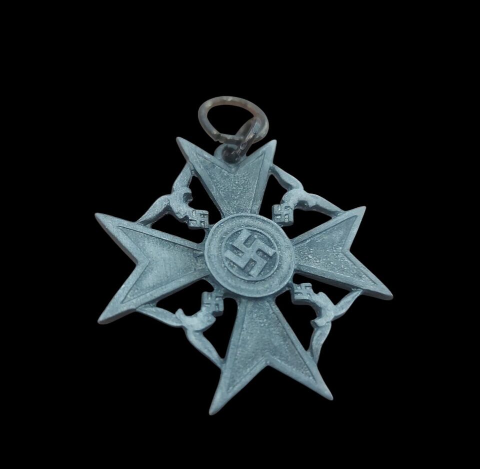 4x4 cm. Alman İspanya Savaşı Sivil Liyakat Madalyası