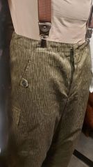 Doğu Alman Strichtarn  Pantalon+Askı+Fanila Takım Halinde( S Beden)