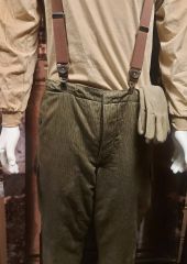 Doğu Alman Strichtarn Kışlık Pantalon+Fanila+Askı+Eldiven Takım Halinde (S-M Beden)