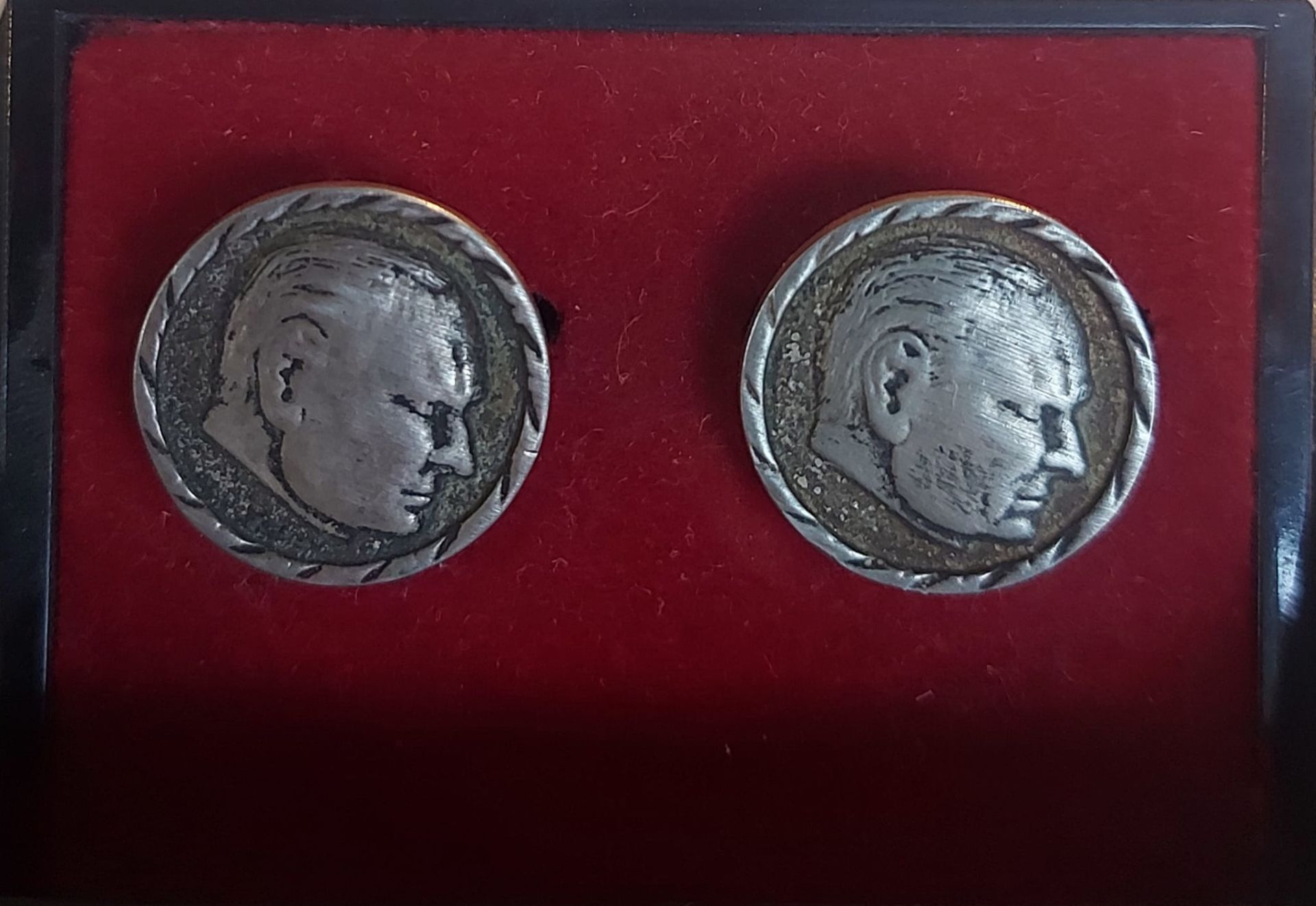 Atatürk Motifli Kol Düğmeleri