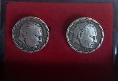 Atatürk Motifli Kol Düğmeleri