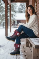 İsviçre Kar Botu Unisex (42 Numara)