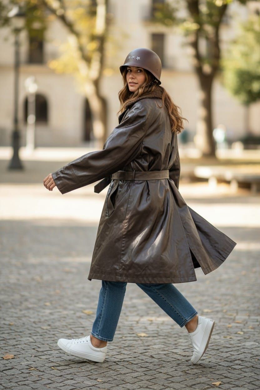 Military Fashion Pardesü+M1 Çelik Miğfer Kombini (L-XL Beden) Sıfır Ürün