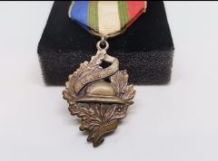 Ww1 Dönemi Fransız Katalik Gazi Madalyası (Orjinal İpek Kurdelası İle Birlikte)