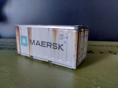 11.5x5x5.5 cm.Konteyner Formunda Metal Organızer Modeli
