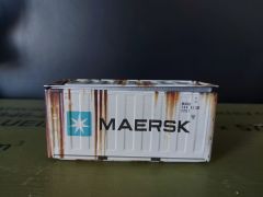 11.5x5x5.5 cm.Konteyner Formunda Metal Organızer Modeli