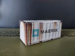 11.5x5x5.5 cm.Konteyner Formunda Metal Organızer Modeli