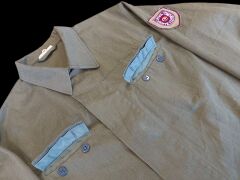 Doğu Alman Garnizon Gömlek Unisex (L Beden)+ Garnizon Kep Unisex (56 Numara)