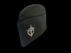 Military Fashion Haki Renk Kayık Kep (56 Numara) Unisex+Ww2 Alman Hava Kuvvetleri Metal Kokart