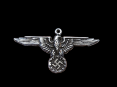 6.5x3 cm.  Ww2 Alman Metal Kolye Ucu