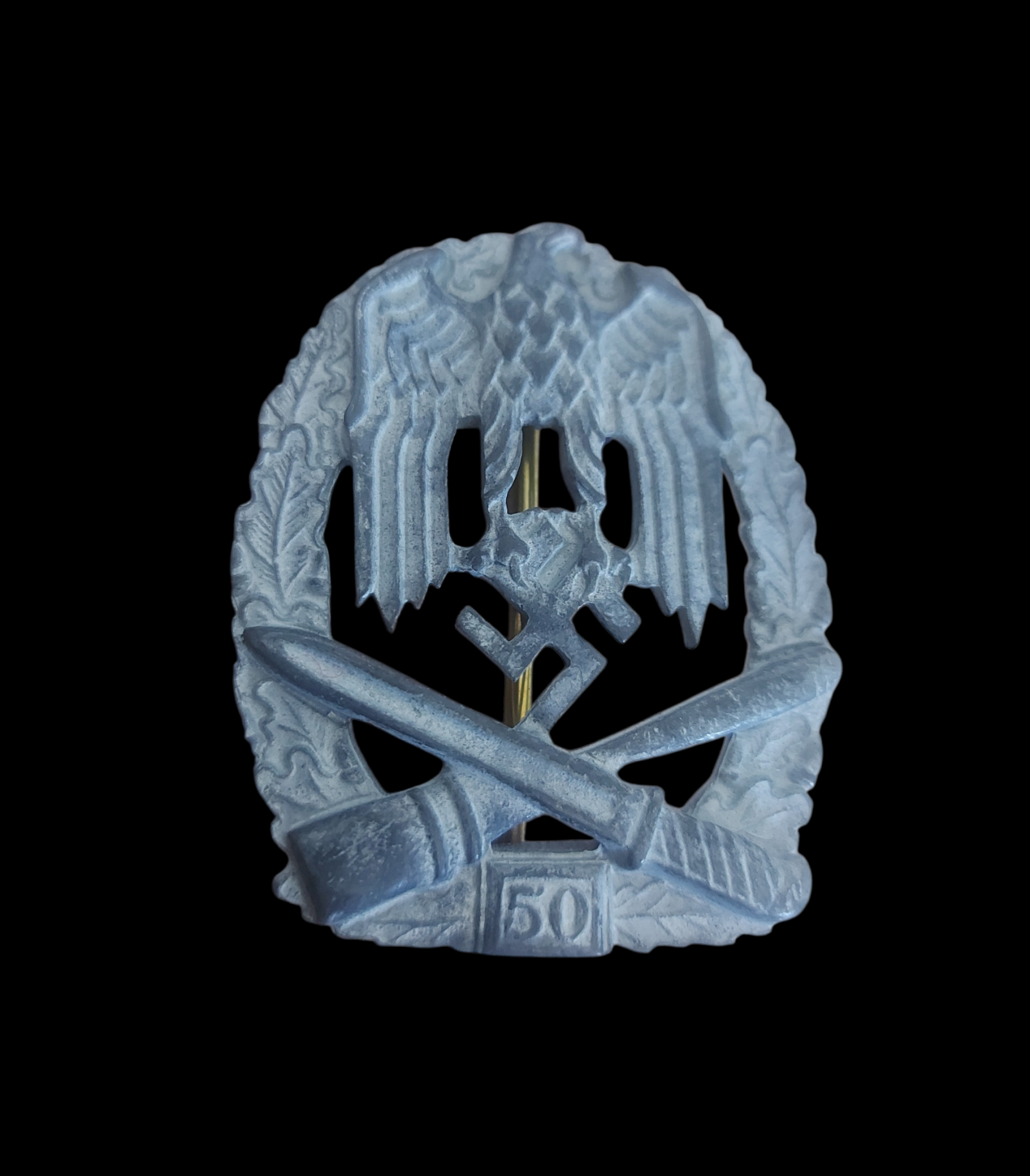 4.5x5 cm. Ww2 Alman Genel Taaruz Birliği Nişanı