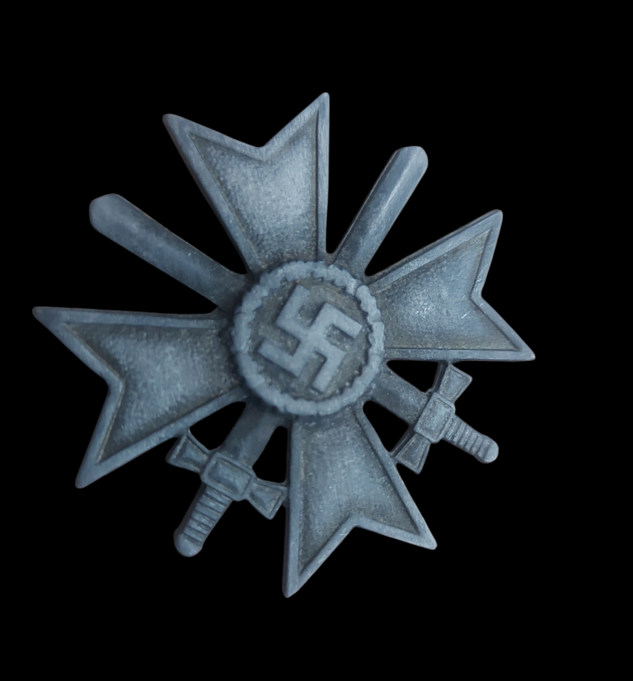 4.5x4.5 cm. Ww2 Alman Birinci Sınıf Savaş Liyakat Haçı