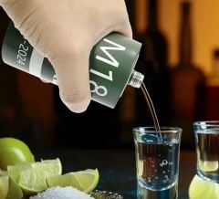 250ml / 8.5 oz  M18 Sis Bombası Formunda Paslanmaz Çelik Matara (Sıfır Ürün)