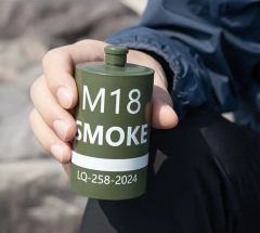 250ml / 8.5 oz  M18 Sis Bombası Formunda Paslanmaz Çelik Matara (Sıfır Ürün)