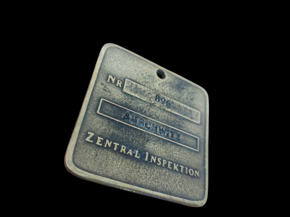 4.5x4.5 cm. Ww2 Alman Devlet Gizli Polisi (Gestapo) Metal Kimlik Etiketi