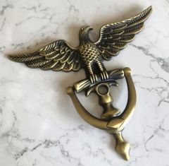 20x22 cm. Kartal Başlı Kapı Tokmağı