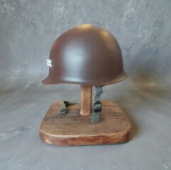 Amerikan Ordusu Korgeneral (Lieutenant General) M1 Çelik Miğfer Kahverengi