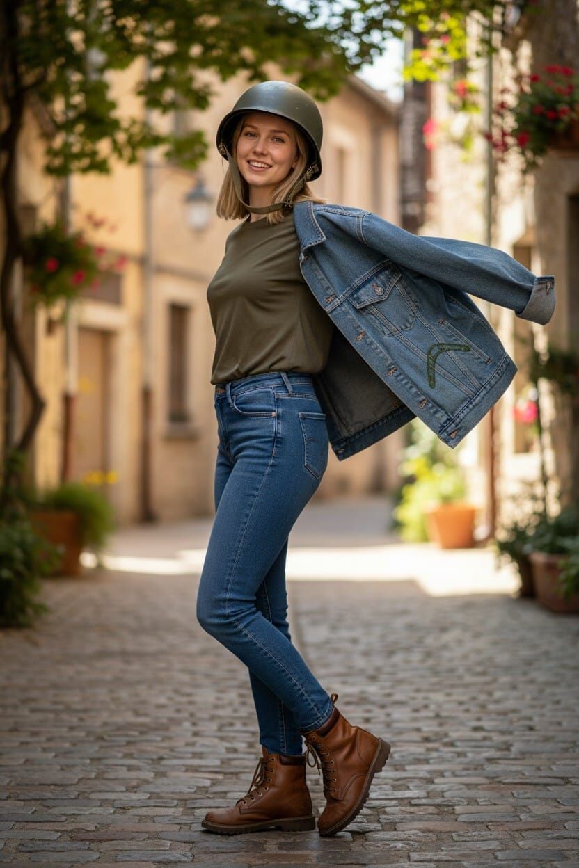 Haki Renk Alman VDN (Amerikan M1) Çelik Başlık-8 (Almanya Orjinal İthal Ürün)