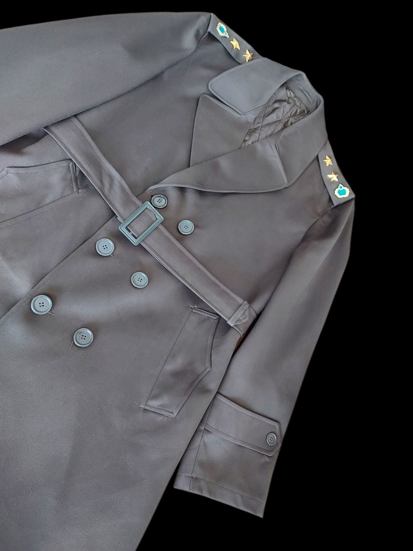 Haki Renk KKK P Yrb. Harici Pardesü (48-B/ M Beden)