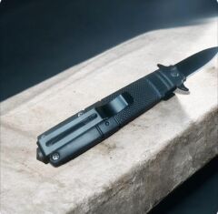 22 cm.Browning Yarı Otomatik Manuel Çelik Çakı