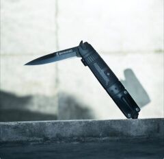 22 cm.Browning Yarı Otomatik Manuel Çelik Çakı