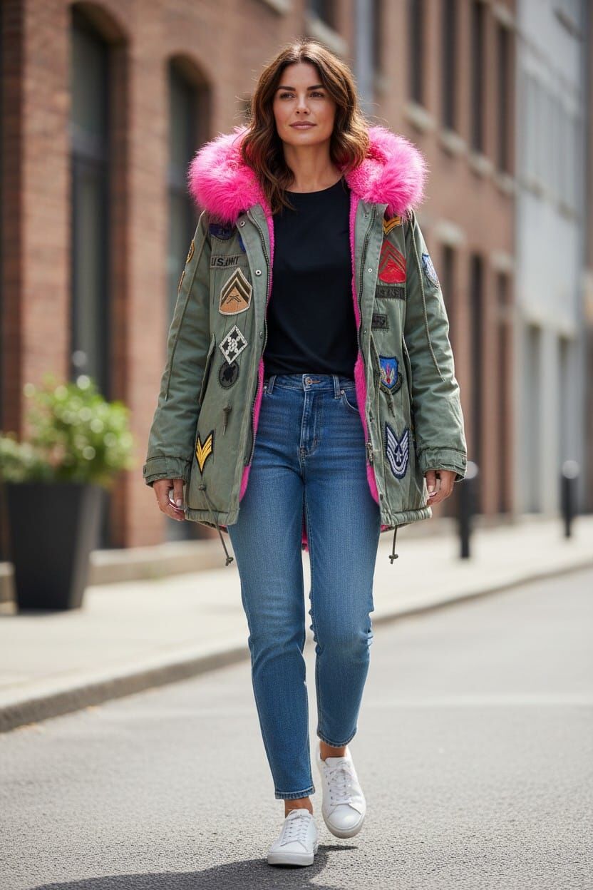 Özel Tasarım Parka Modeli (L Beden) İthal Ürün