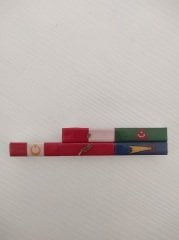 Dekoratif Amaçlı Şerit Rozet 5 Li