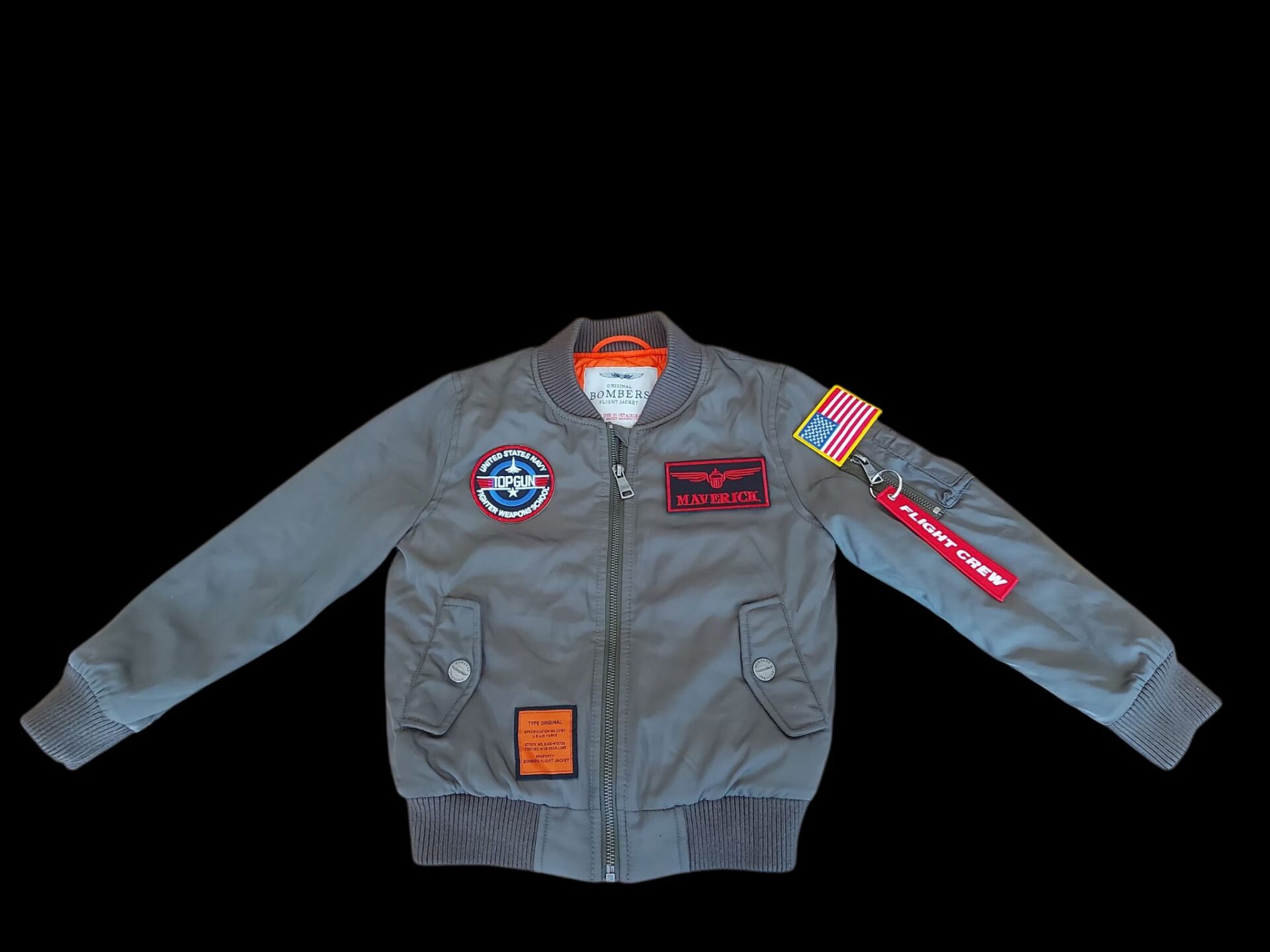 Haki Renk  6 Yaş / 116 cm. Pilot Mont (İthal Ürün)