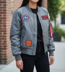 Haki Renk  6 Yaş / 116 cm. Pilot Mont (İthal Ürün)