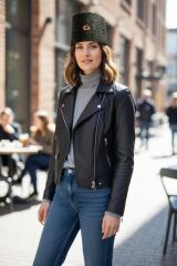 Siyah Renk Sovyet Kalpak Unisex (57 Numara) Sıfır Ürün