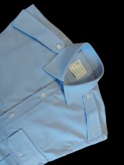 Mavi Renk Hava Kuvvetleri Uzun Kol Sb. Gömlek (38/S-M Beden)