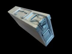 8x36x17.5 cm. Ww2 Alman Luftwaffe Saha Tümenine Ait  Mühimmat Kutusu