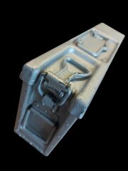 8x36x17.5 cm. Ww2 Alman Luftwaffe Saha Tümenine Ait  Mühimmat Kutusu