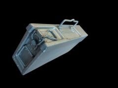 8x36x17.5 cm. Ww2 Alman Luftwaffe Saha Tümenine Ait  Mühimmat Kutusu