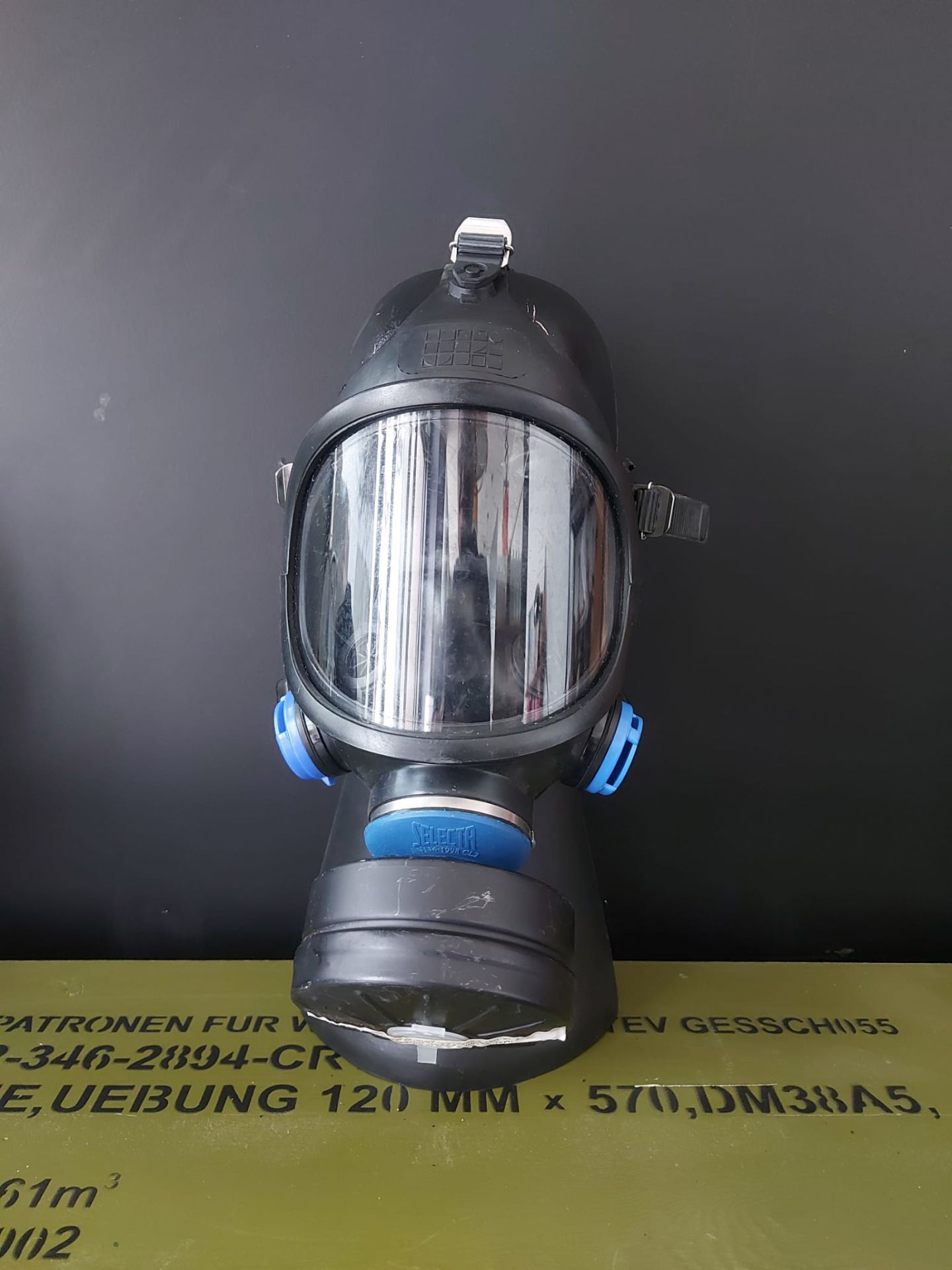 Sekur Selecta Gaz Maskesi+D12 KBRN Filitre (Sıfır Ürün)