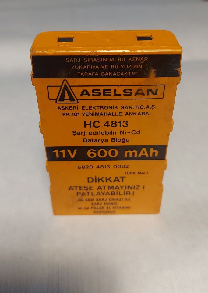 HC 4813 Aselsan Telsiz Batarya Bloğu