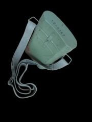 13.5x5x22 cm. Yugoslav Halk Ordusu Kimyasal Dedektör Seti Askılı Metal Taşıma Kutusu