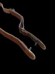 103 cm. Kahverengi Ww2 Alman Ordusu Deri Çapraz Omuz Askısı (İthal Ürün)